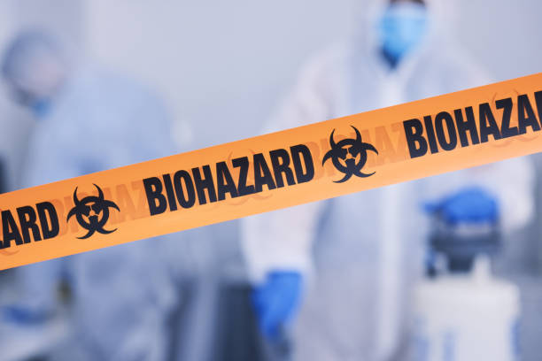 Professional Infectious Disease Decontamination technician working in Margate City, NJ